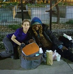 Pastor Kim with Her Dear Homeless Friend Tracy