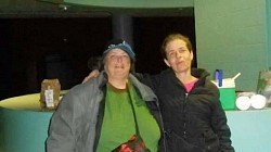 Pastor Kim with her Dear Homeless Friend Marie